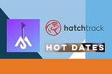 Graphic with Moosiko, Hot Date Kitchen, and Hatchtrack logos