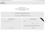 ERC20 Token Faucet for any testnet: Pre-mapped and Custom Token Address
