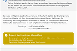 Verification of Payee (VoP)