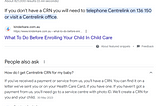 如何從澳洲社會福利聯絡中心取得新生兒的客戶參考號 How to get a CRN for the newborn from Centrelink