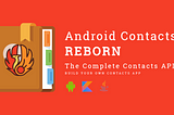 Android Contacts, Reborn