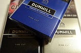 Dunhill Fine Cut Cigarette Tasting.