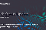Tech Status Update