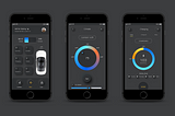 Case study: Designing an electric car control app