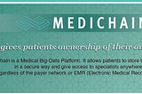 Medichain Project- Medical Data Platform