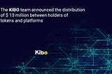 The Kibo team announced the distribution of $ 13 million between holders of tokens and platforms