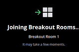My experience of facilitating a remote workshop with breakout rooms