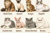 🐾 Top 8 Trendiest Cat Breeds Right Now