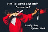 The Eight Steps of Writing a Thesis or Dissertation