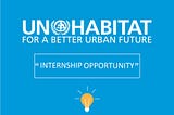 UN-Habitat Internship: Site Intern (Civil Engineer/Architect)