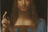 Leonardo Da Vinci ‘s Christ — Abhaya mudra: Mudra of fearlessness and protection