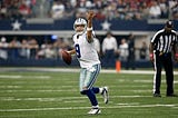 Tony Romo Scrambles Well, Terrence Williams Catches Sensationally
