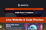 Create an indie game website using Astro 4.0 in 2024