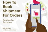 How To Book Shipments For Orders