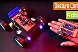 How to Make Arduino Gesture Control Robot at Home Using a Radio Module