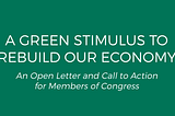 Green Stimulus in the Press
