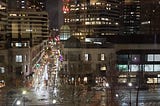 Retirement Day, view from my building Downtown Oakland, CA (12/31/22)