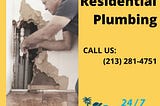 Residential Plumbing