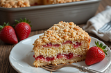 Strawberry Crumb Cake