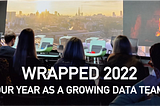 Wrapped 2022 — Our year as a growing data team