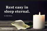 Rest Easy.
