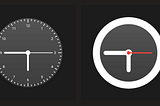 Flutter Clock App —Pure Custom Paint with some Math