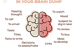 Why use a brain dump on a daily basis as part of your PKM ?
