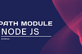 Path Module in Node JS