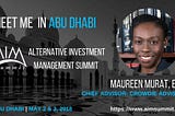 AIM Summit in Abu-Dhabi