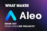 How will Aleo compete with other Zero-Knowledge Proofs projects?