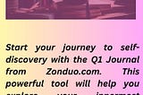 Q1 Journal | Zonduo.com