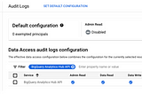 Monitor IAM binding changes on BigQuery dataset