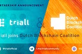 Triall joins the Dutch Blockchain Coalition