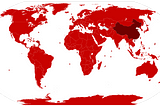 COVID-19 world map