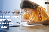 From Novice to Narrative Ninja: The 5-Step Guide to Writing Stories and Articles