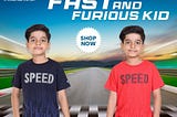Buy Boys Stylish Printed T-Shirt Online in Mumbai