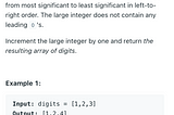 Solving Leetcode: 66 Plus One in JavaScript