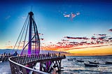 Puerto Vallarta Mexico Pier, Photography by Daniel Cordero