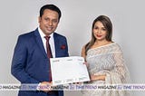 Farhana Perveen signed MOU with Tip Top Mart Ltd.