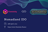 Finminity x Nomadland IDO Partnership