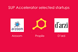 SUP Accelerator announced selected startups for its 3rd batch.