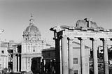 Photographing Rome in Black and White