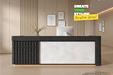 Best Reception Desks for Corporate Offices: Quality, Style & Affordability