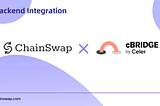 ChainSwap X Celer Network | cBridge to be Integrated into ChainSwap’s Cross-chain Aggregator