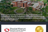Why Shaukat Khanum is the first organization in Pakistan?