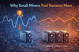 Why Small Miners Feel Variance More — and How Pools Fix That
