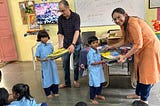 Distribution of Education Kits to Raigad Zilla Parishad Schools by Zero Foundation in Association…
