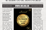 I Know the MAGIC We Call Life — Journal