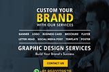 Custom Your Brand With Graphic Design