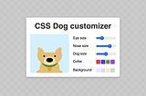 Making an interactive CSS avatar editor with zero lines of JS